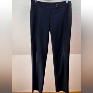 Trina Turk  | Pants | Black Wool Blend Classic Relaxed Fit Trouser Pants | 4
